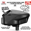 Maddog Empire Halo Too Automatic Electronic Paintball Loader with HK Army Epic Speed Feed and HPA Paintball Tank Fill Nipple Protector Accessory Package - Stealth view 3