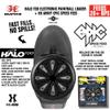 Maddog Empire Halo Too Automatic Electronic Paintball Loader with HK Army Epic Speed Feed and HPA Paintball Tank Fill Nipple Protector Accessory Package - Stealth view 4