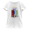 DC League of Super-Pets Girl's Super Powered Pack T-Shirt, White, Small view 1