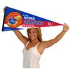 Kansas KU Jayhawks 6 Time National Basketball Champions Pennant Banner Flag view 4