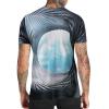 Men's T-Shirts Fashion Summer Short Sleeve Crewneck Tee Shirt Casual Slim Fit Hippie Funny Vintage Graphic Pattern Tees A-Gray view 2