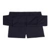 Nautica Girl's School Uniform Pleated Pull-on Scooter Skirt with Undershorts, Knit Waistband, Navy, 2T view 2