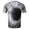 Men's T-Shirts Fashion Summer Short Sleeve Crewneck Tee Shirt Casual Slim Fit Hippie Funny Vintage Graphic Pattern Tees B-Gray view 4