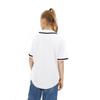 jeecoin Kids Baseball Jersey Button T Shirts Hip Hop Hipster Casual Sports Uniforms Short Sleeve Shirts for Boys Girls White view 2