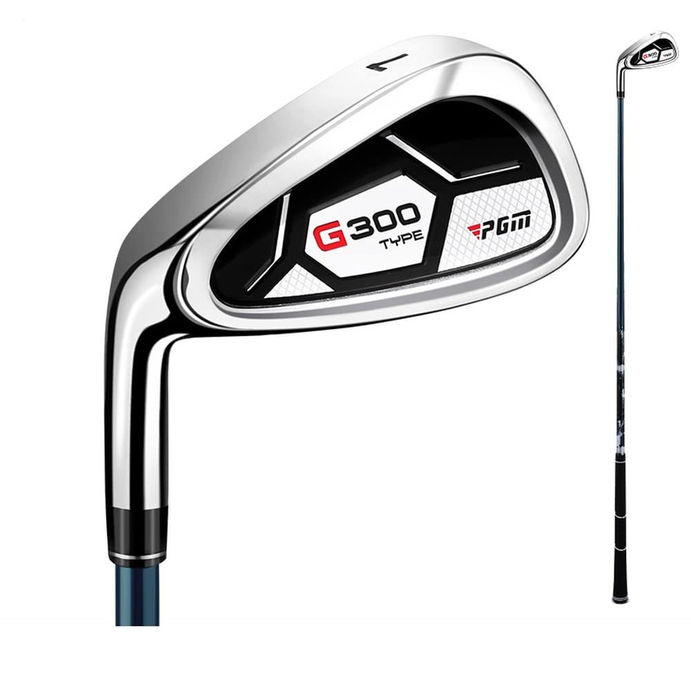 Left Handed 7# Golf Club Iron Mens Golf Clubs Stainless Steel Head Male Sports Golf Practice Steel or R/S Carbon Rod (Left Hand S Carbon Rod)