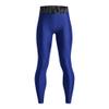 Under Armour Boys HeatGear Armour Leggings, (400) Royal / / White, Large view 1