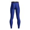 Under Armour Boys HeatGear Armour Leggings, (400) Royal / / White, Large view 3