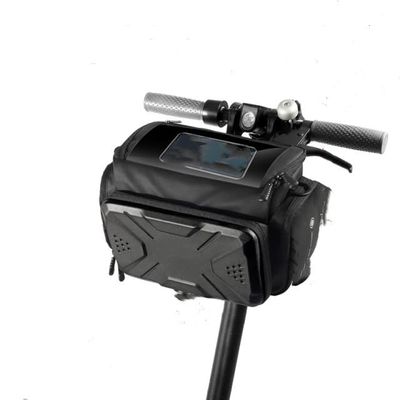 WILD MAN Electric Scooter Bag Hangs Carrying Phone holder Accessories Waterproof for Xiaomi Scooter Front Bicycle Bag 4L 5L 6L (A8-1)