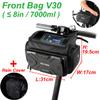 WILD MAN Electric Scooter Bag Hangs Carrying Phone holder Accessories Waterproof for Xiaomi Scooter Front Bicycle Bag 4L 5L 6L (A8-1) view 2
