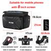 WILD MAN Electric Scooter Bag Hangs Carrying Phone holder Accessories Waterproof for Xiaomi Scooter Front Bicycle Bag 4L 5L 6L (A8-1) view 3