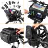 WILD MAN Electric Scooter Bag Hangs Carrying Phone holder Accessories Waterproof for Xiaomi Scooter Front Bicycle Bag 4L 5L 6L (A8-1) view 4