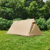 Vilemoon Lightweight Backpacking Tent 2-3 Person, 5LB Bushcraft Tent with Canopy, Waterproof Trekking Pole Tent, Camping Shelter, Hiking Tent with 4 Poles (Brown) view 3