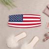 Haeyev Women Elastic Band Tube Top American Flag Breast Wrap Sports Bra L view 3