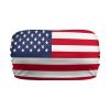Haeyev Women Elastic Band Tube Top American Flag Breast Wrap Sports Bra L view 4