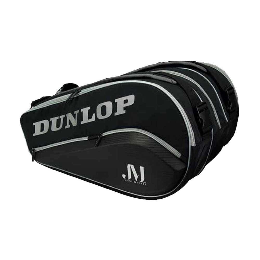 Dunlop Sports Paletero Elite Padel Bag, Black/Silver V22