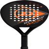 Dunlop Rocket Ultra Padel Racket, Black/Orange view 1