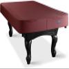 BEARCOVER Heavy Duty Leatherette Billiard Pool Table Cover, Waterproof & Tearproof Cover for Pool Table 7/8/9FT (10 Colors Available) (8 Feet/Bordeaux red) view 1