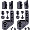 [2 Pack] HolsterSmith ModWing Holster Belt Attachment - Standard - Generation 2 - Ambidextrous - Tactical Black - (w/Mounting Hardware) view 2