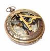Antique Brass Sundial Compass Push Button Compass Handmade Marine Pocket Compass Nautical Brass Sundial Antique Compass Handmade Marine Pocket Compass Decor by ALLORY TECH