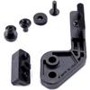 [1 Pack] HolsterSmith ModWing Holster Belt Attachment - Standard - Generation 2 - Ambidextrous - Tactical Black - (w/Mounting Hardware) view 2
