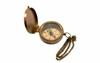 Antique Brass Compass with Chain Push Button Compass Handmade Marine Pocket Compass Nautical Brass Antique Compass Handmade Marine Pocket Compass Decor by ALLORY TECH view 4