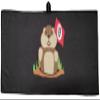 19th Hole Dancing Gopher Waffle Golf Towel by ReadyGOLF view 1