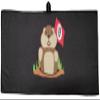 19th Hole Dancing Gopher Waffle Golf Towel by ReadyGOLF view 3