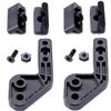[2 Pack] HolsterSmith ModWing Holster Belt Attachment - Standard - Generation 2 - Ambidextrous - Tactical Black - (No Mounting Hardware) view 2