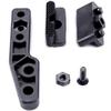 [1 Pack] HolsterSmith ModWing Holster Belt Attachment - Light Bearing - Generation 2 - Ambidextrous - Tactical Black - (No Mounting Hardware) view 2