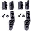 [2 Pack] HolsterSmith ModWing Holster Belt Attachment - Light Bearing - Generation 2 - Ambidextrous - Tactical Black - (No Mounting Hardware) view 2