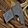 Hand Forged Damascus Steel Viking Bearded Hawk Tomahawk Axe Head Camping and Hiking Hatchet Axe Head view 4