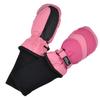 SnowStoppers Kids Waterproof Long Cuff Winter Mittens (Medium (2-5 years), Pink & Fuchsia) view 1