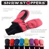SnowStoppers Kids Waterproof Long Cuff Winter Mittens (Small (1-3 Years), Fuchsia) view 4