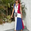 Elegant Casual Dominican Flag Sleeveless Dress for Women Girl's Summer Sun Beach 2XL view 2