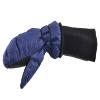 SnowStoppers Kids Waterproof Long Cuff Winter Mittens (Medium (2-5 Years), Navy) view 3