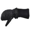 SnowStoppers Kids Waterproof Long Cuff Winter Mittens (Small (1-3 Years), Black) view 3