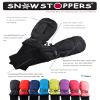 SnowStoppers Kids Waterproof Long Cuff Winter Mittens (Small (1-3 Years), Black) view 4