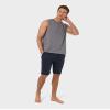 32 DEGREEES Men's Cool Classic Relaxed Tank | Anti-Odor | 4-Way Stretch | Moisture Wicking, Grey Heather, X-Large view 2