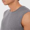 32 DEGREEES Men's Cool Classic Relaxed Tank | Anti-Odor | 4-Way Stretch | Moisture Wicking, Grey Heather, X-Large view 3