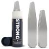 8 Metal Collar Stays for Men's Dress Shirts  Collar Inserts in 2 Sizes with Tube Storage (2" & 2.5") view 1