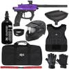 Action Village HK Army SABR Level 2 Protector Paintball Gun Package Kit (Glove Size: Small/Medium, Dust Purple/Black)