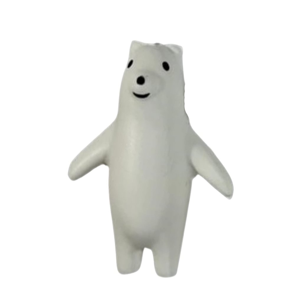 Squishtees Golf Tee Polar Bear 2 Pack Golf tee Polar Bear Foam tee That has Insertion for Traditional Golf tees. Used While Playing and Practicing Golf. Make Golf Fun!