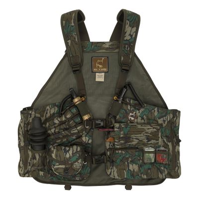 Drake Waterfowl Hunting Time & Motion Easy-Rider Turkey Vest with Adjustable Chest/Waist Straps, Greenleaf