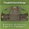 Drake Waterfowl Hunting Time & Motion Easy-Rider Turkey Vest with Adjustable Chest/Waist Straps, Greenleaf view 4