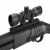 GOTICAL 4x32 Hunting Scope and Saddle Mount for Mossberg 500 12 Gauge, Single Rail Mount view 1