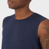32 DEGREEES Men's Cool Classic Relaxed Tank | Anti-Odor | 4-Way Stretch | Moisture Wicking, Navy, XX-Large view 3