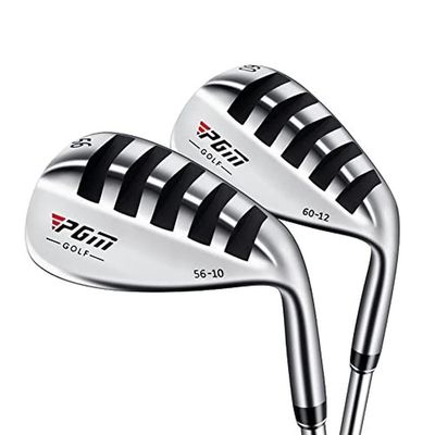 56/60 Golf Sand Club Bottom Hollow Wedges Golf Club Wedge Milled Stainless Steel Material Reduces Sand Resistance Golf (60 Degree)
