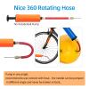 16PCS Air Pump Needle, Dual-Port Inflation Needles, Air Inflation Needle for Football Basketball Soccer Ball Volleyball Rugby Balls and Other Sports Balls Replacement Needles with Portable Storage Box view 3