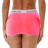 CHICTRY Womens Semi See-Through Pencil Micro Mini Skirt Ice Silk Package Hip Short Skirt for Party Nightout Wear Pink One Size view 4