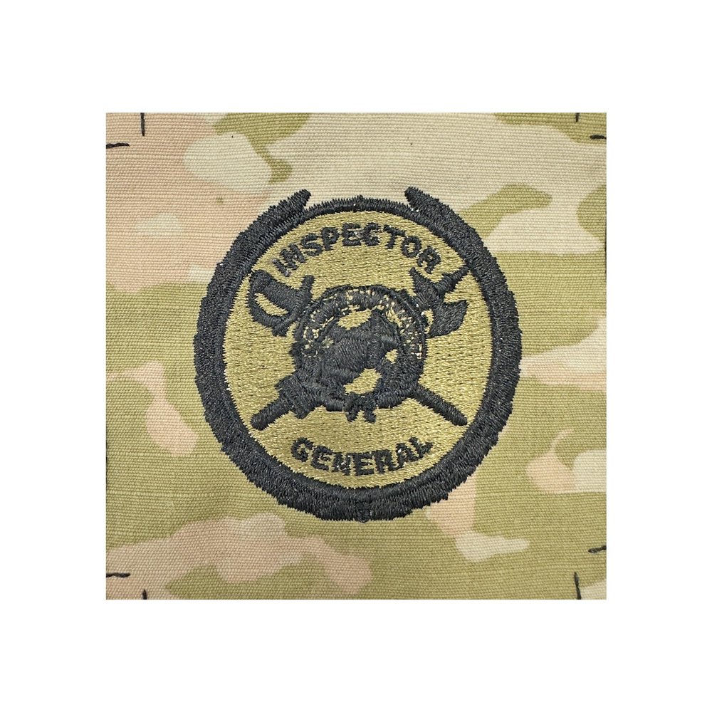 Army Inspector General IDB OCP Sew On